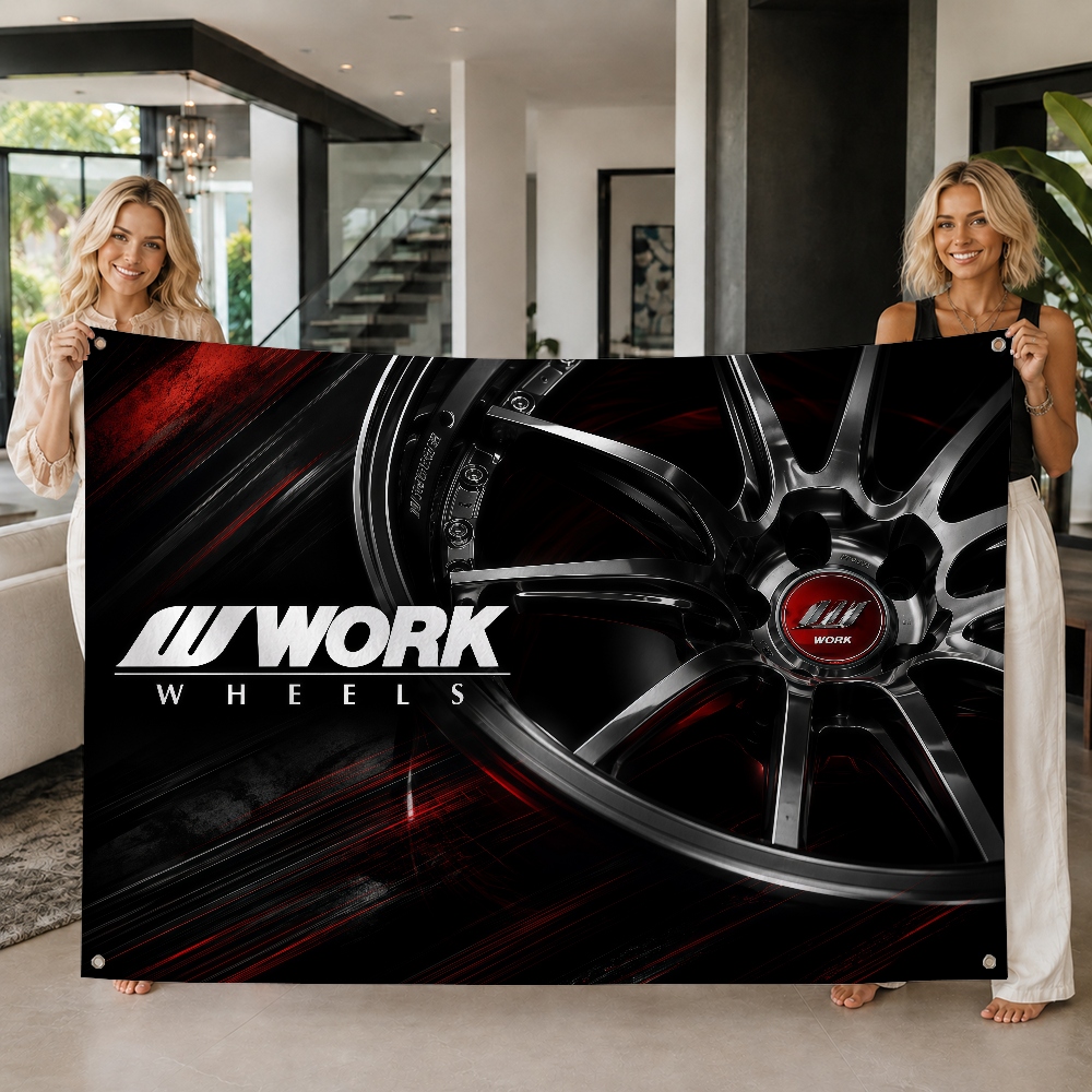Outdoor Camping Brands - W-Work Wheels brand flag Decoration Outdoor
