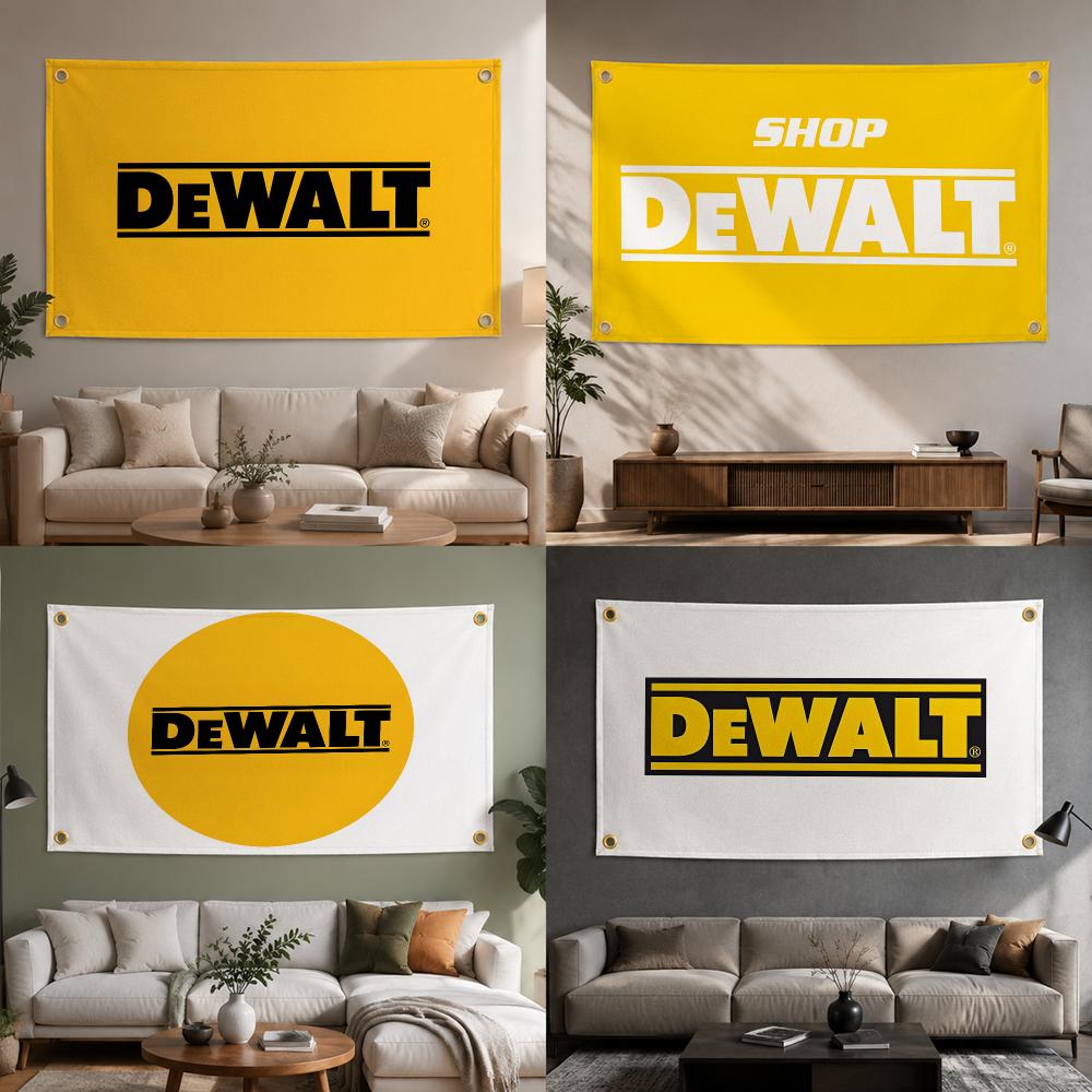Outdoor Camping Brands - Tool Brand DEWALT Flags Fashion flag