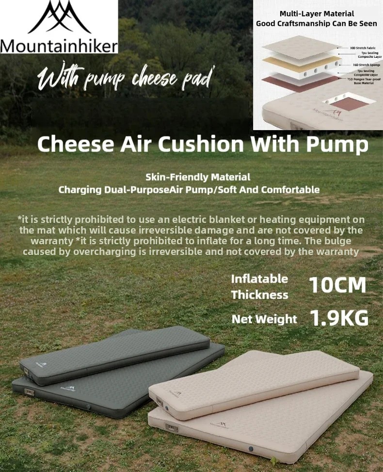 MOUNTAINHIKER Air Mattress Cam - đánh giá và giá Outdoor Camping Quilt