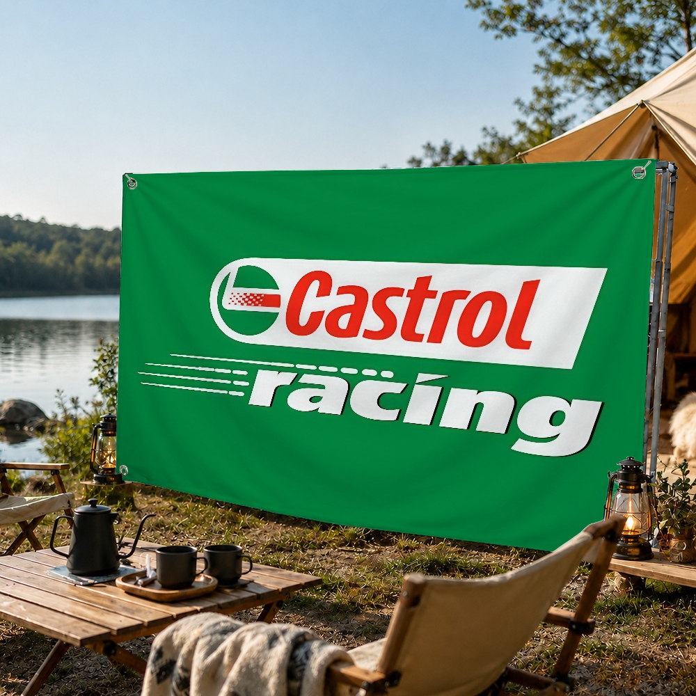 C-Castrol Moto Oil Brand Flag  - đánh giá và giá Outdoor Camping Brands