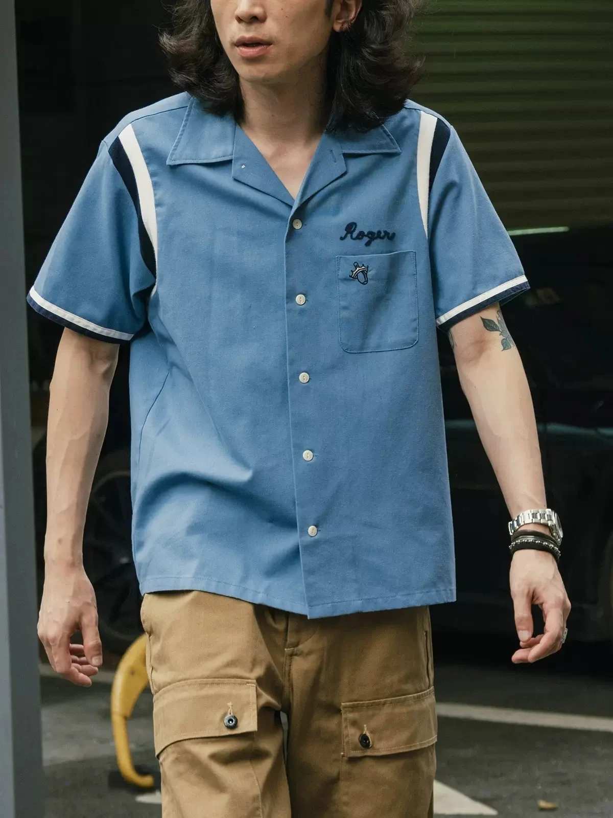 Non Stock Retro Bowling Shirt  - đánh giá và giá Outdoor Camping Rocker