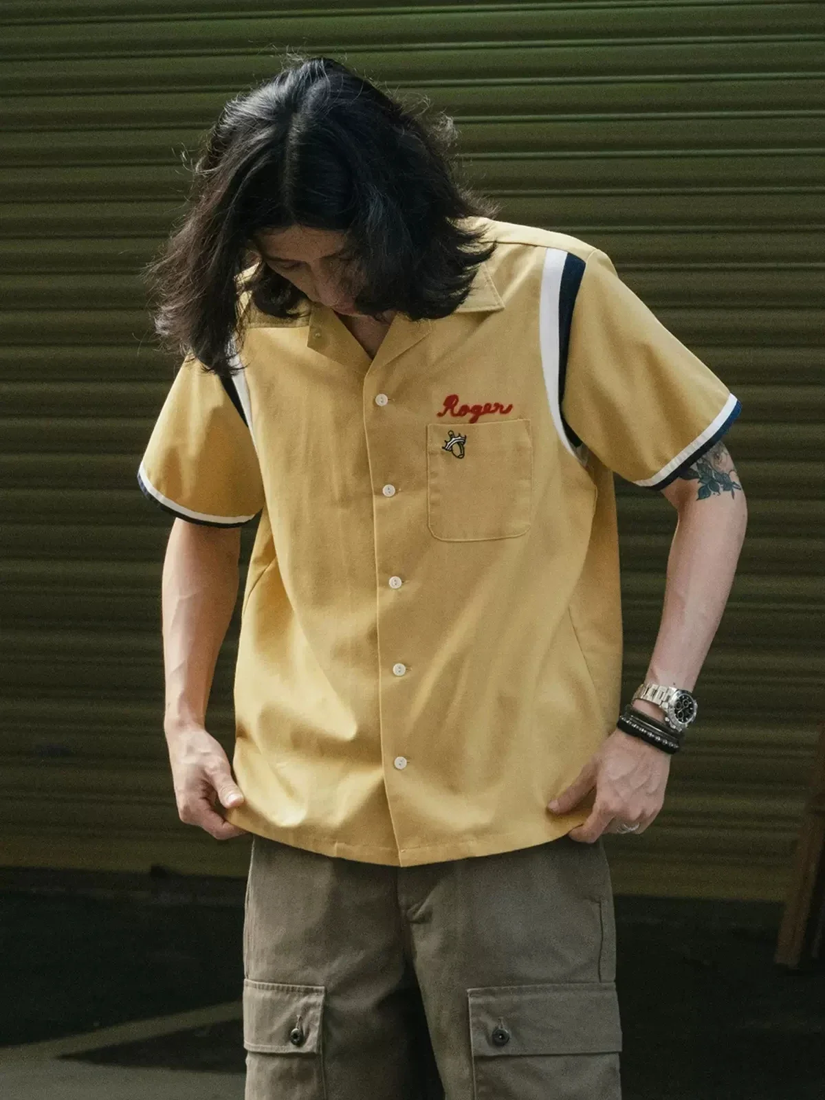 Non Stock Retro Bowling Shirt  - đánh giá và giá Outdoor Camping Rocker