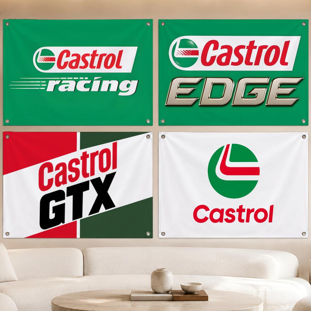 Auto Brand C-Castrol Flags Fan - đánh giá và giá Outdoor Camping Brands