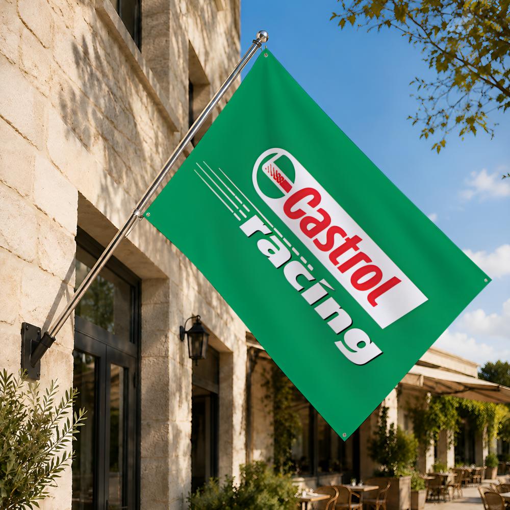 Auto Brand C-Castrol Flags Fan - đánh giá và giá Outdoor Camping Brands