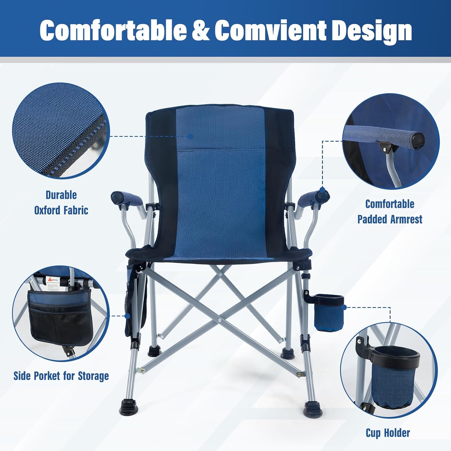 Factory Wholesale Outdoor Port - đánh giá và giá Outdoor Camping Recliner Chairs