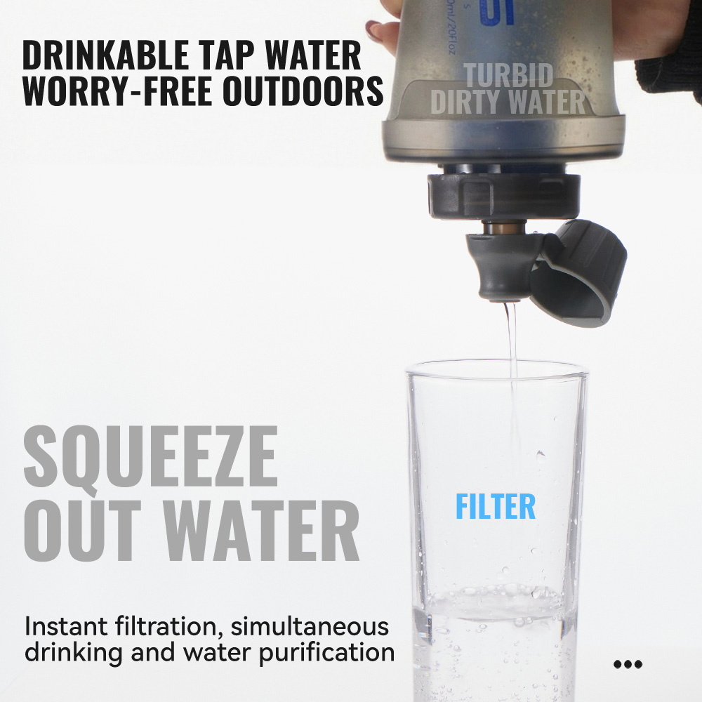 WRELS Soft Water Bottle with F - đánh giá và giá Collapsible Water Bottle