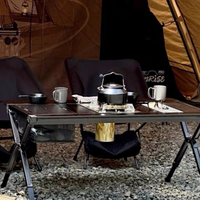 Tryhomy Igt 1  Unit Basket Dra - đánh giá và giá Outdoor Camping Table With Storage