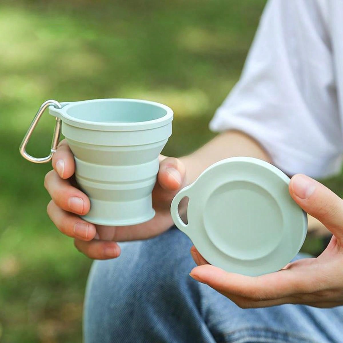 Leeseph Silicone Collapsible T - đánh giá và giá Collapsible Water Bottle
