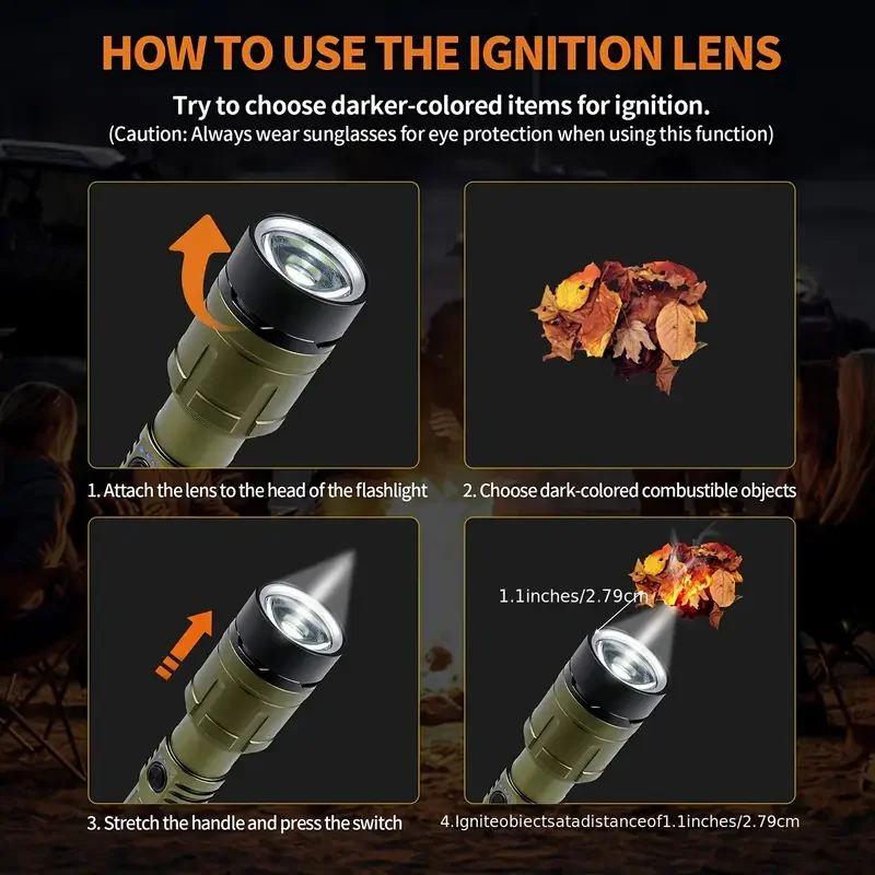 Ultra Powerful Flashlight Conc - đánh giá và giá Outdoor Camping Accessories