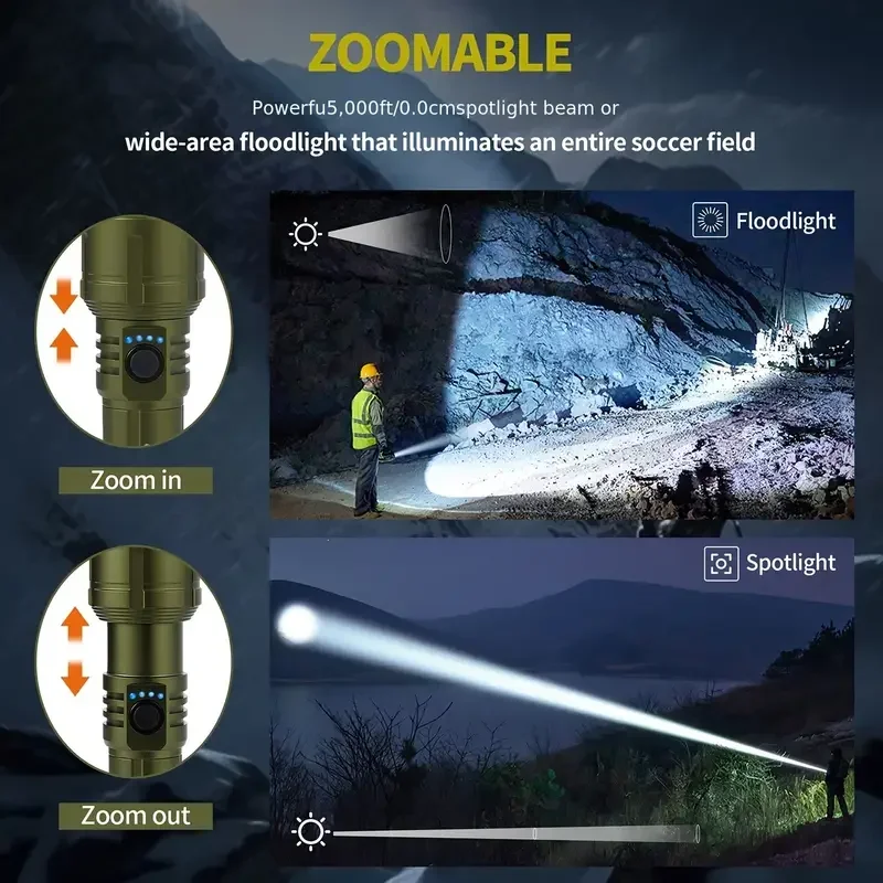 Ultra Powerful Flashlight Conc - đánh giá và giá Outdoor Camping Accessories