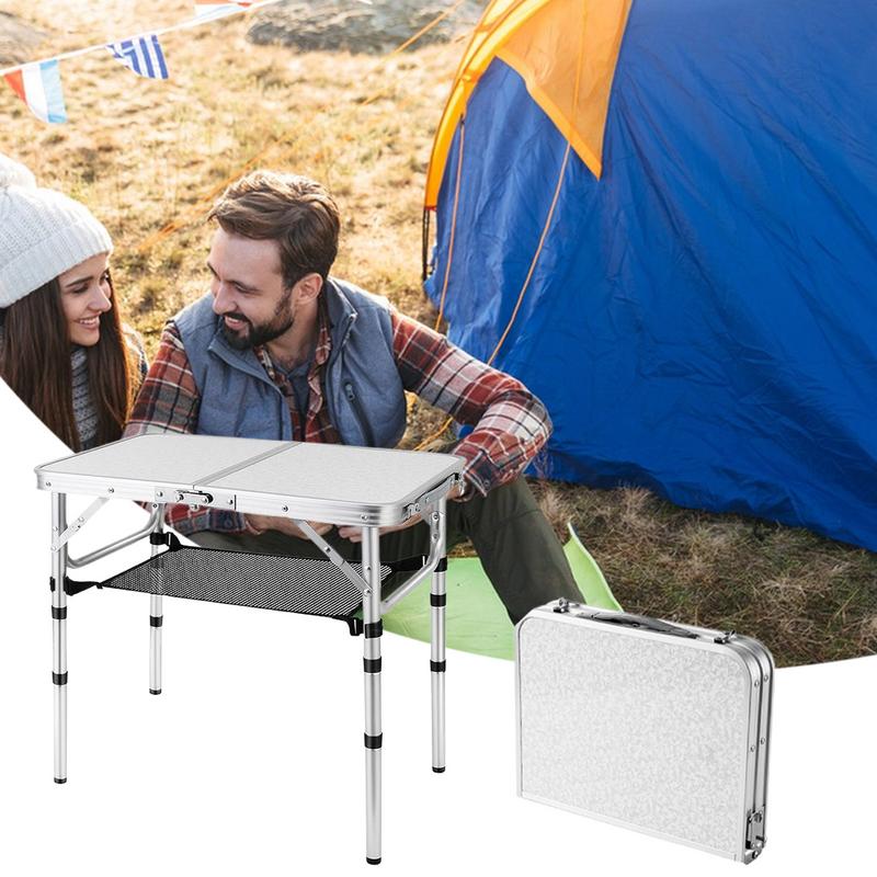 Camping Table Foldable Outdoor - đánh giá và giá Outdoor Camping Table With Storage
