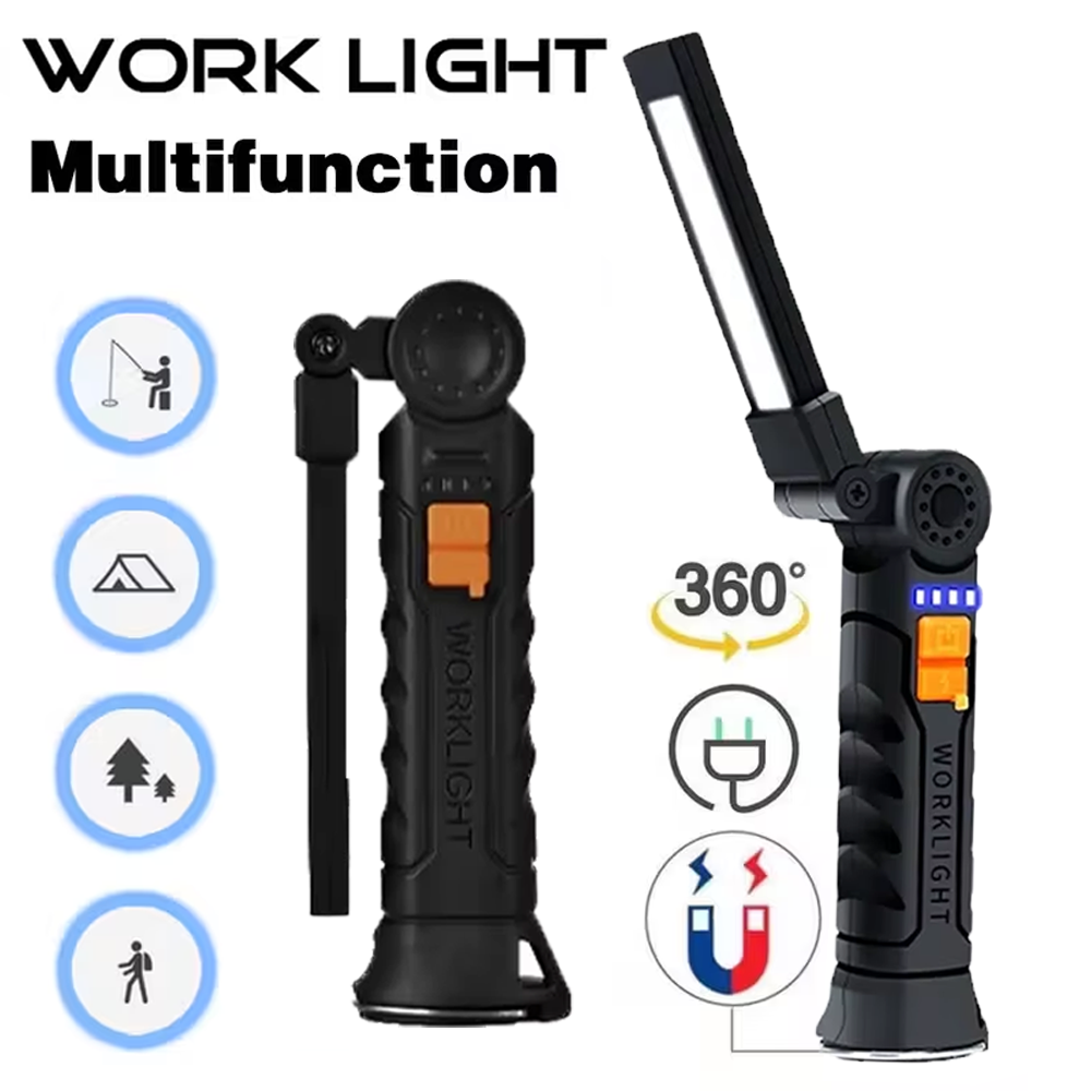 Portable COB LED Flashlight US - đánh giá và giá Outdoor Camping Accessories