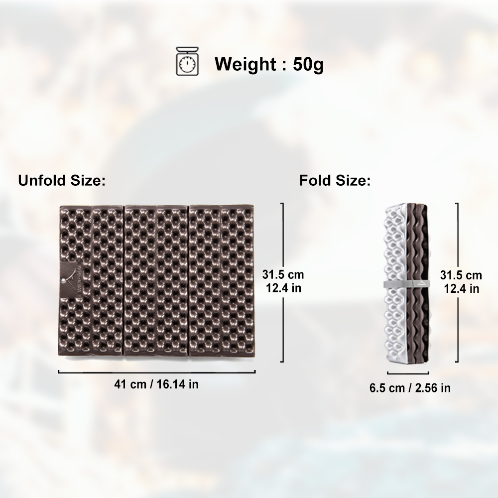 Widesea Camping Foldable Mat S - đánh giá và giá Outdoor Camping Rug