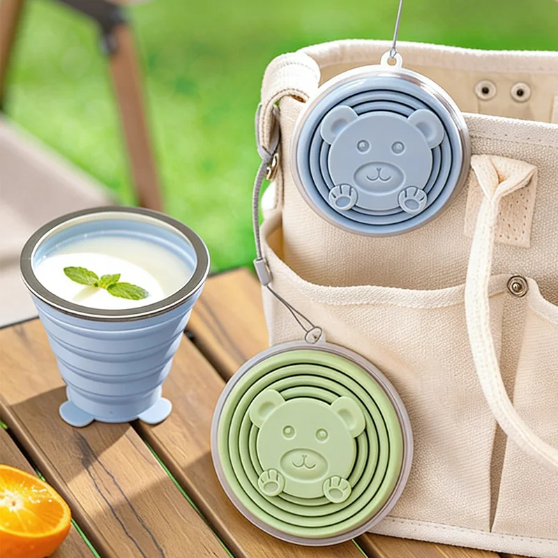 Portable Foldable Silicone Cup - đánh giá và giá Collapsible Water Bottle