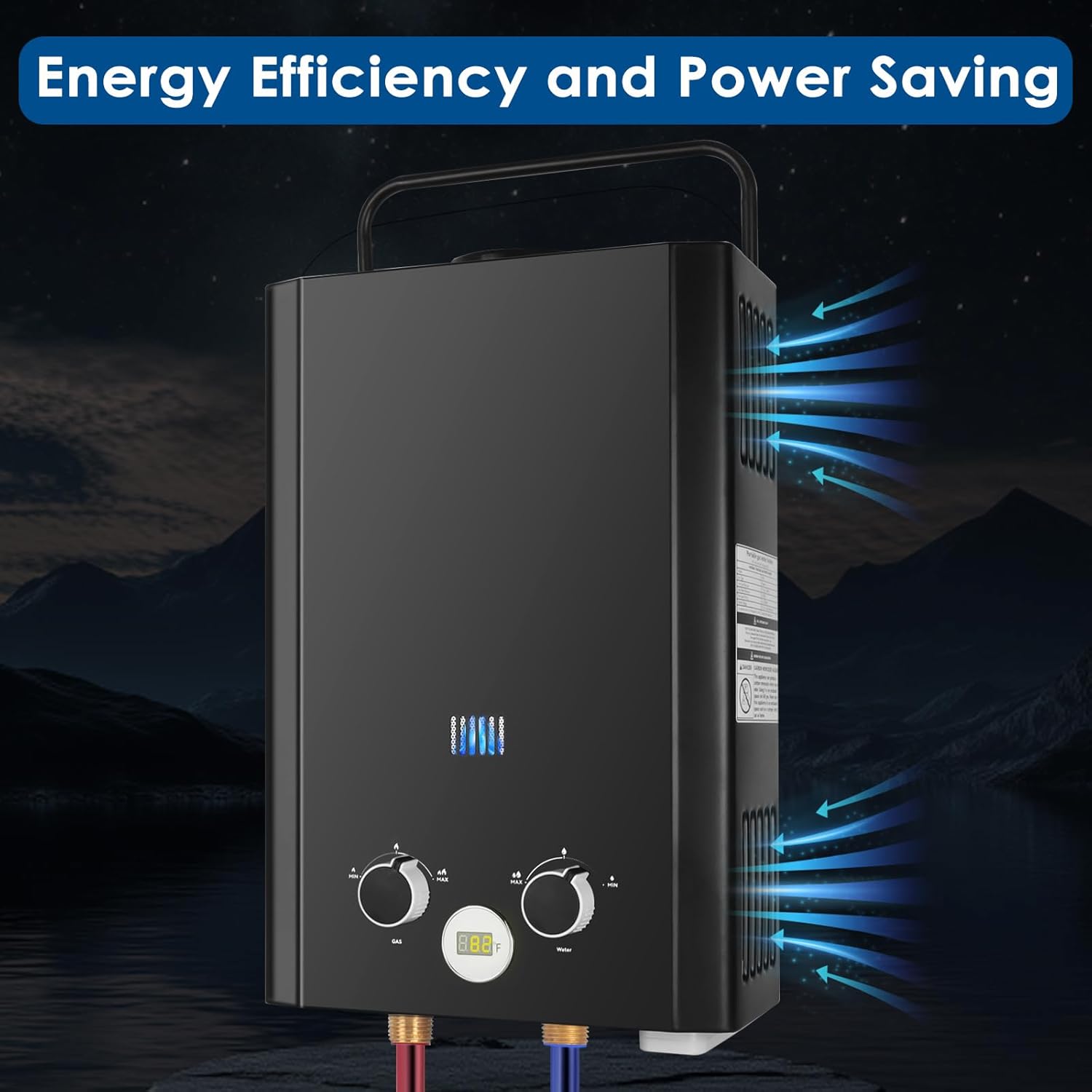 Tankless Water Heater Propane, - đánh giá và giá Outdoor Camping Heater