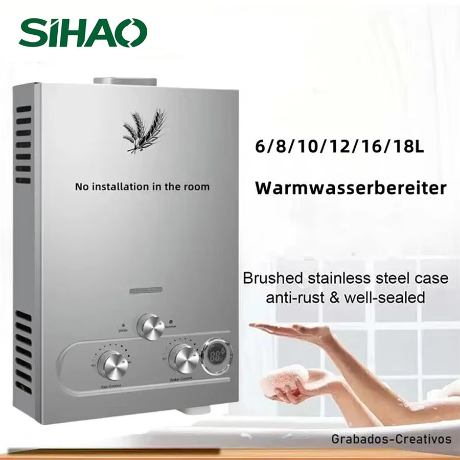 SIHAO 12L 16L 18L GPM LPG Gas  - đánh giá và giá Outdoor Camping Heater