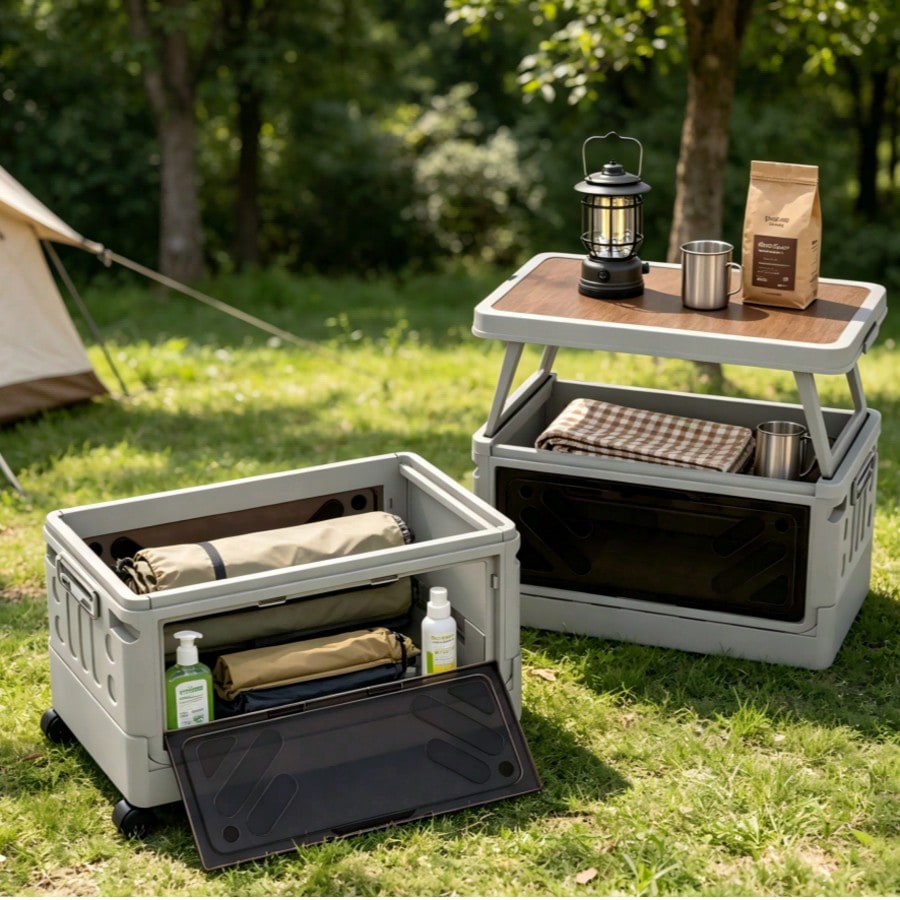 Multi-Functional Outdoor Campi - đánh giá và giá Outdoor Camping Table With Storage