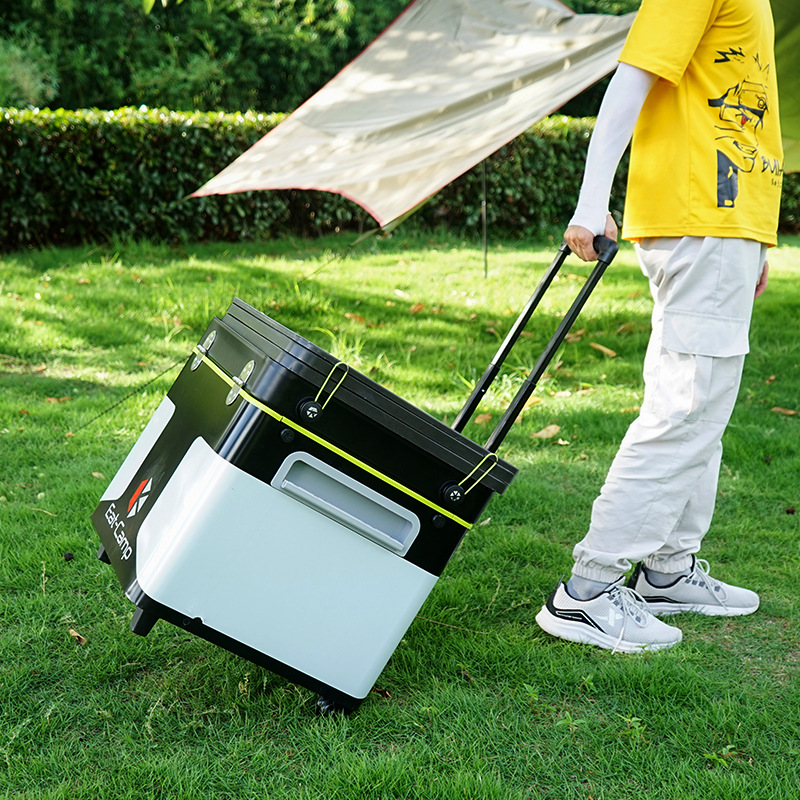 Portable Mobile Camping Kitche - đánh giá và giá Outdoor Camping Table With Storage