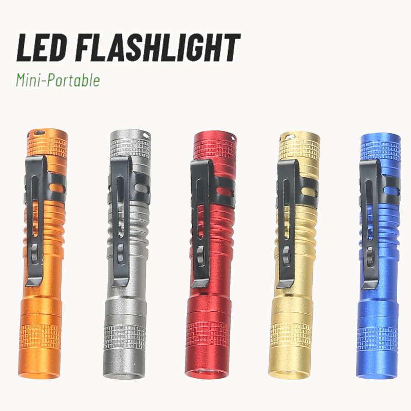 Portable Mini LED Pen Flashlig - đánh giá và giá Outdoor Camping Accessories