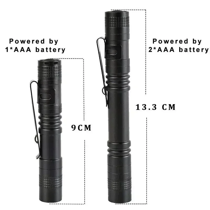 Portable Mini LED Pen Flashlig - đánh giá và giá Outdoor Camping Accessories