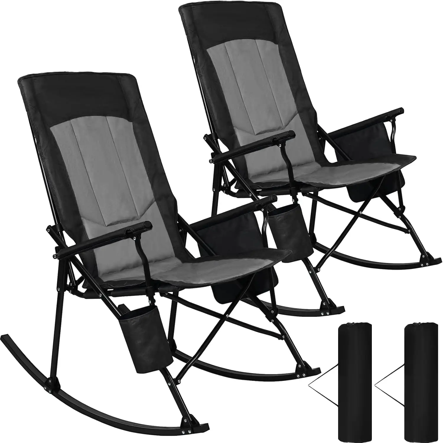 2 Pack High Back Portable Rock - đánh giá và giá Outdoor Camping Rocker