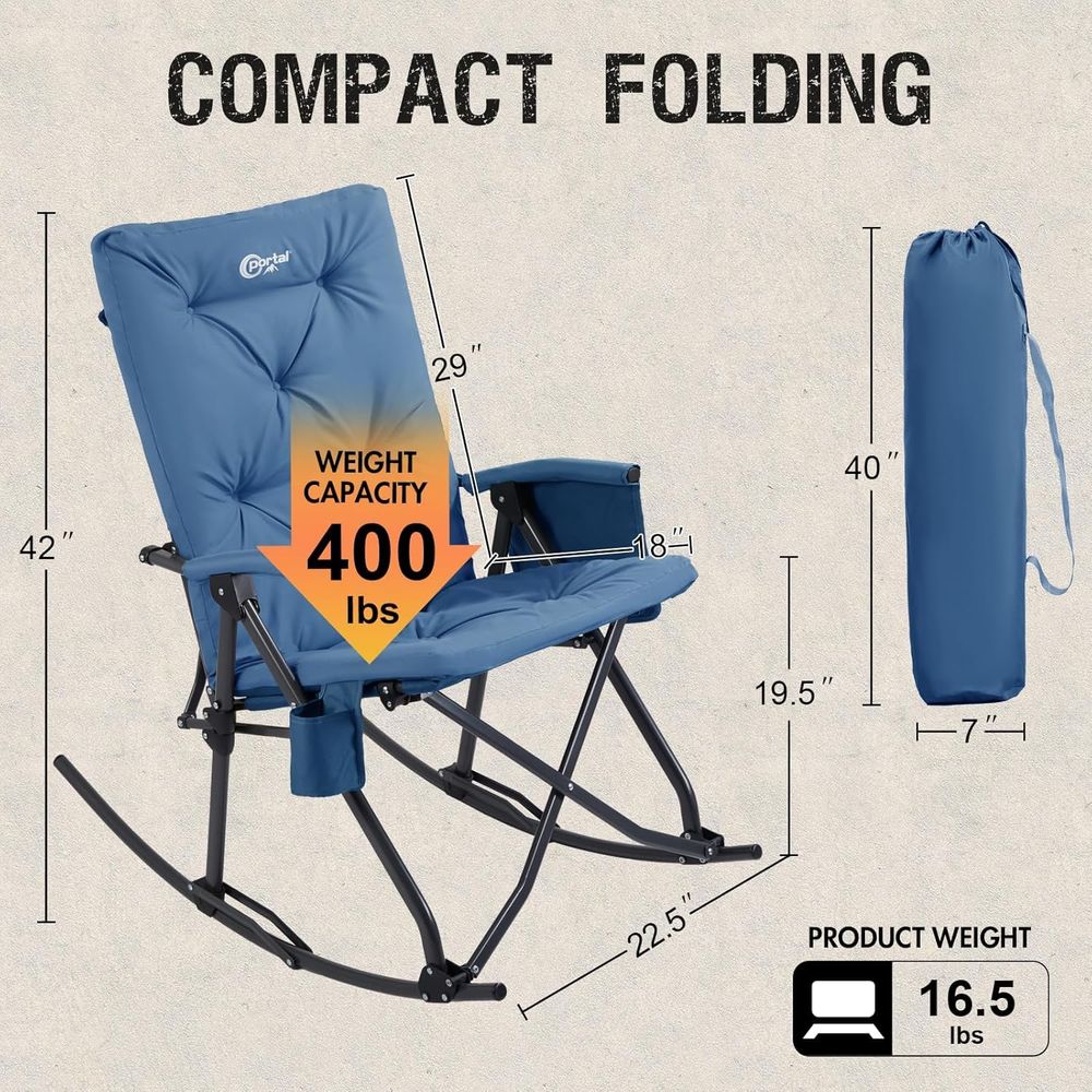 olding Rocking Camping Chair O - đánh giá và giá Outdoor Camping Rocker