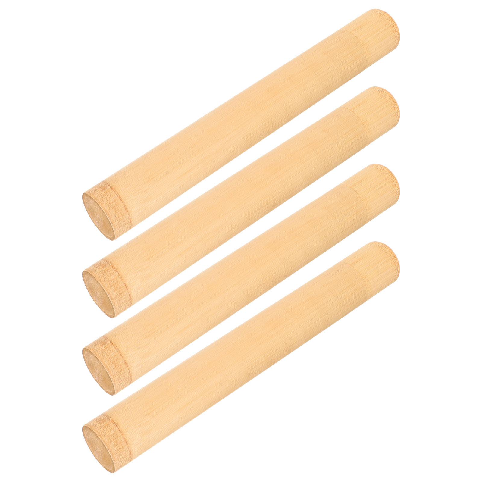 4Pcs Bamboo Toothbrush Holder  - đánh giá và giá Outdoor Camping Bathroom