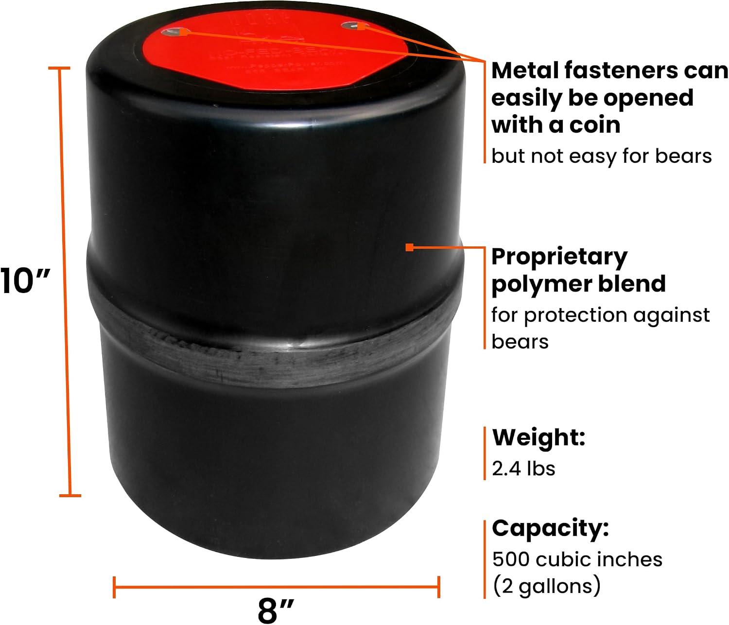Lightweight Bear-Proof Food Ca - đánh giá và giá Bear Canister