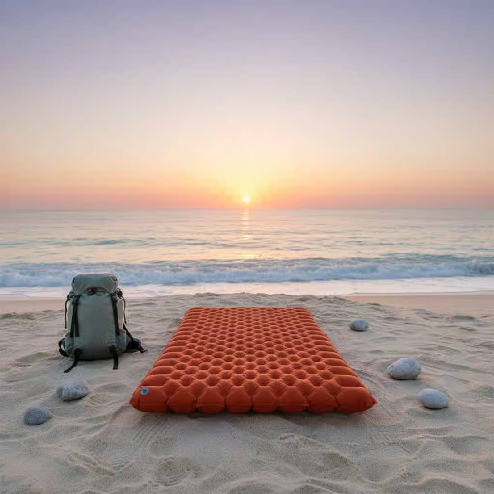 Inflatable Camping Mat Nylon T - đánh giá và giá Outdoor Camping Rug