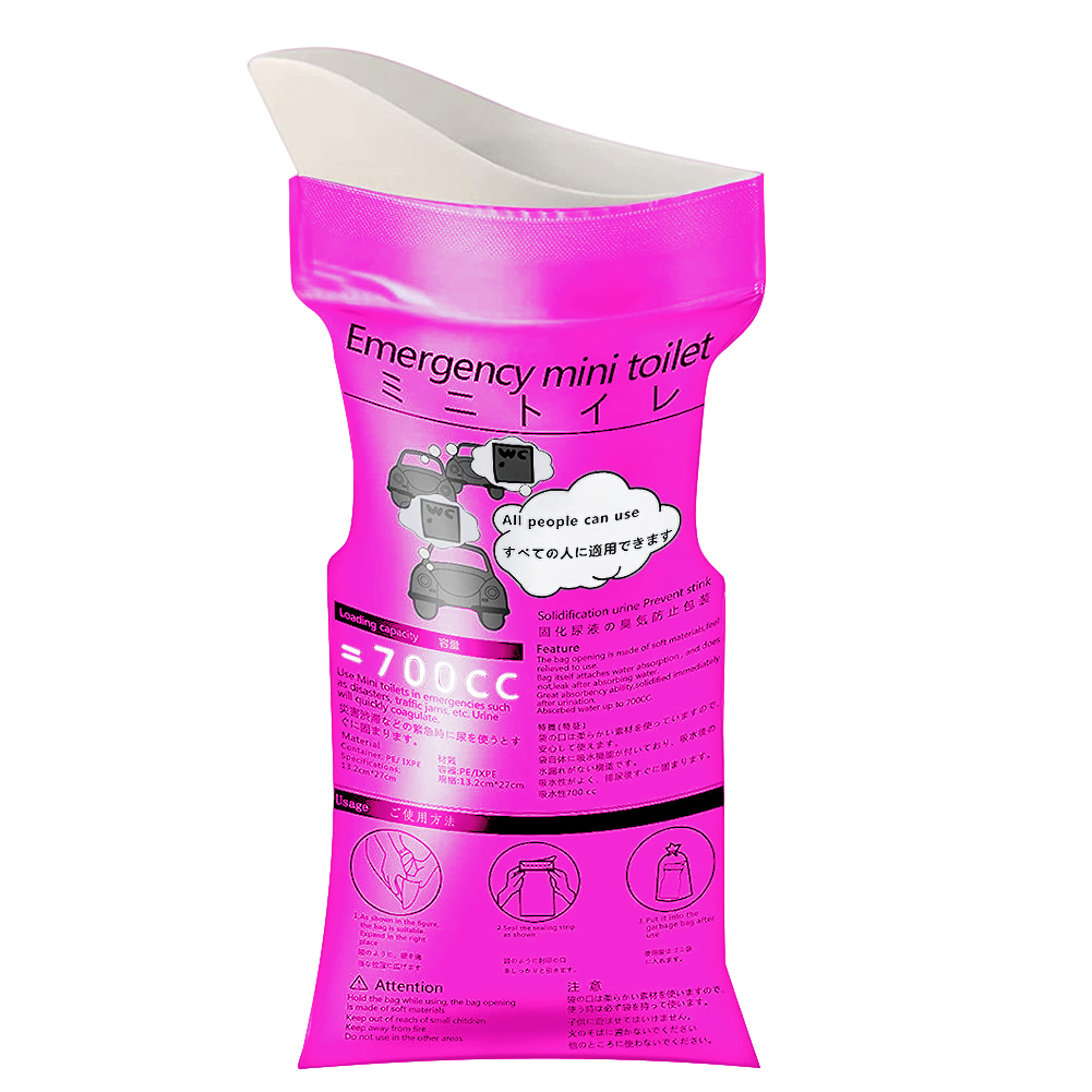 700ml Urinal Toilet Bag Unisex - đánh giá và giá Outdoor Camping Bathroom