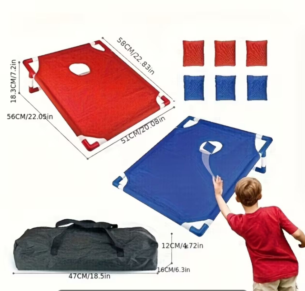 Corn Hole Game Set Includes 2  - đánh giá và giá Outdoor Camping Games For Adults