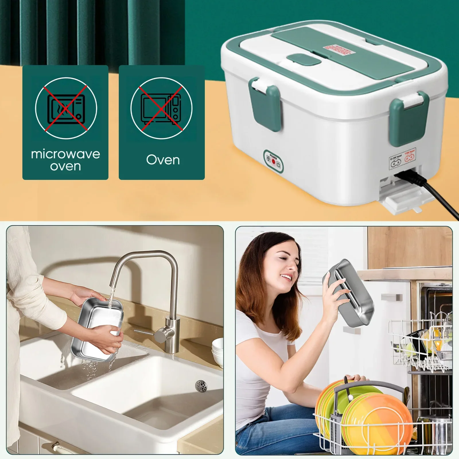 Electric Lunch Box Food Warmer - đánh giá và giá Outdoor Camping Heater