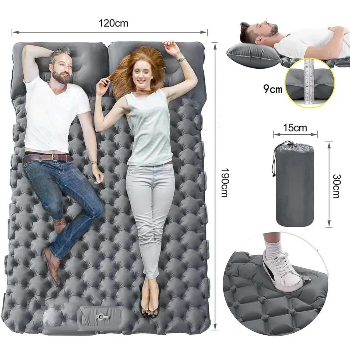 Single & Double Inflatable Air - đánh giá và giá Outdoor Camping Rug