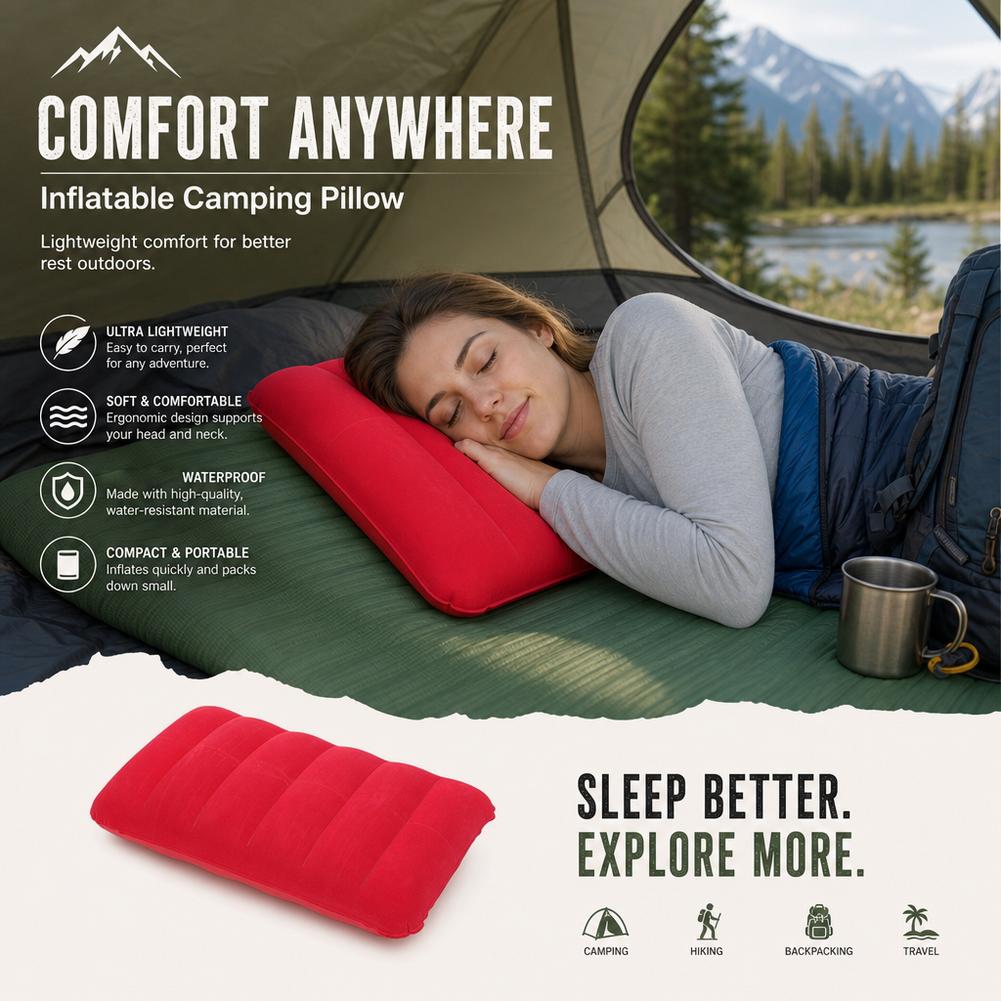 47x30cm Air Cushion Pillows Ou - đánh giá và giá Outdoor Camping Quilt