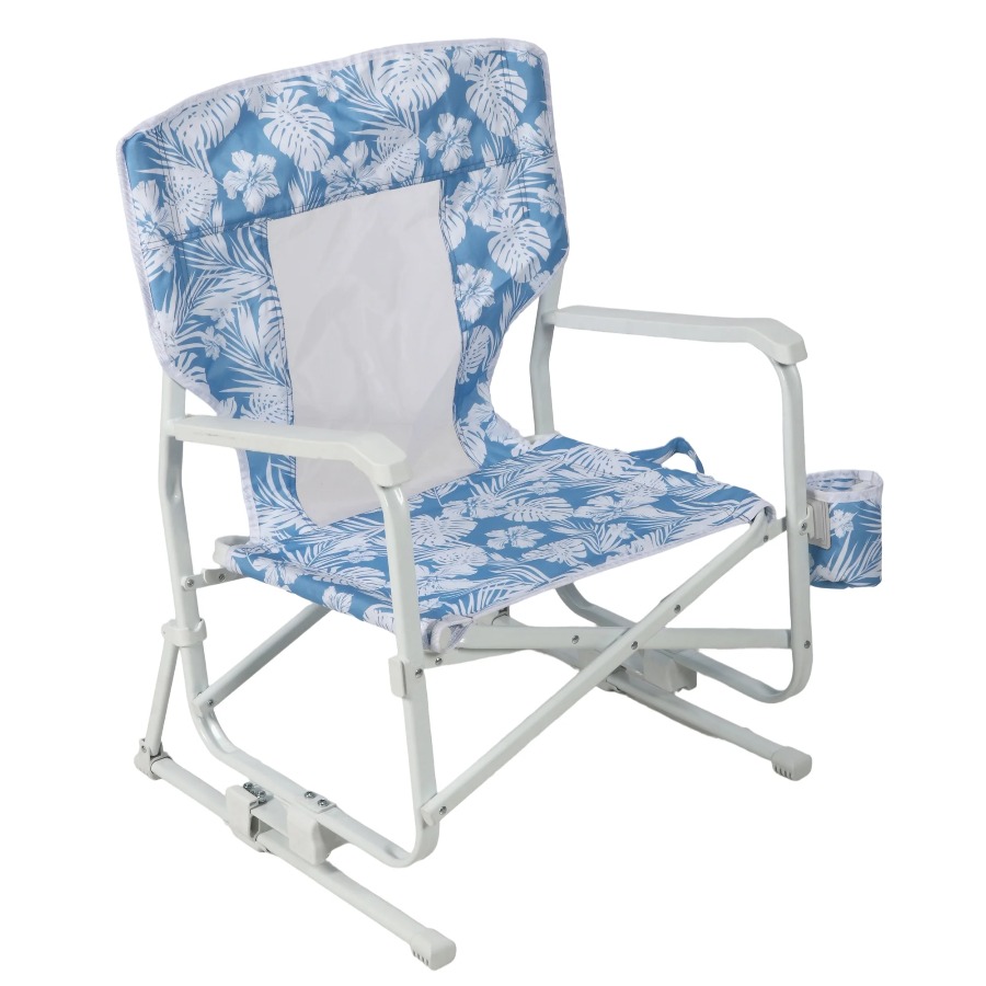 Mainstays Blue Low‑Sitting Bea - đánh giá và giá Outdoor Camping Rocker