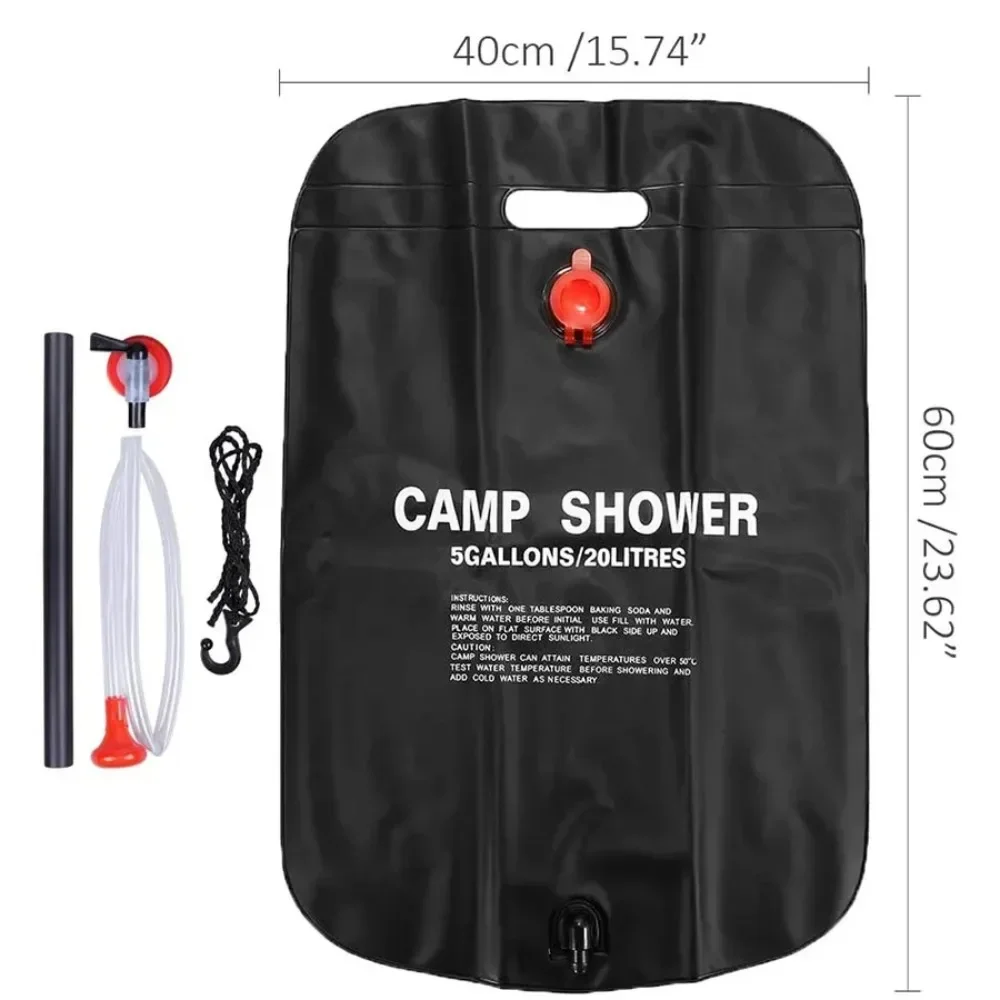 Large Capacity 20L Outdoor Sho - đánh giá và giá Outdoor Camping Bathroom