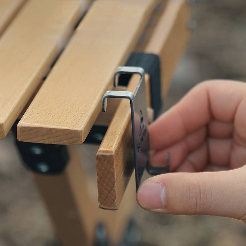 Hang Gas Canister Hook Camping - đánh giá và giá Outdoor Camping Table With Storage