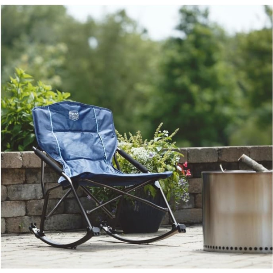 Folding Rocking Camping Chair  - đánh giá và giá Outdoor Camping Rocker