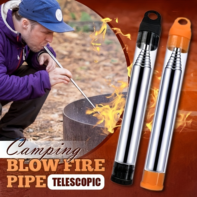 2pcs Stainless Steel Fire Blow - đánh giá và giá Travel Outdoor Camping Youtube