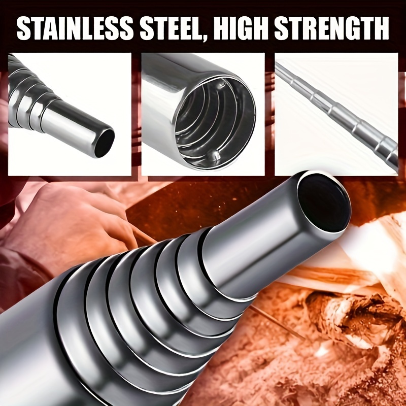 2pcs Stainless Steel Fire Blow - đánh giá và giá Travel Outdoor Camping Youtube