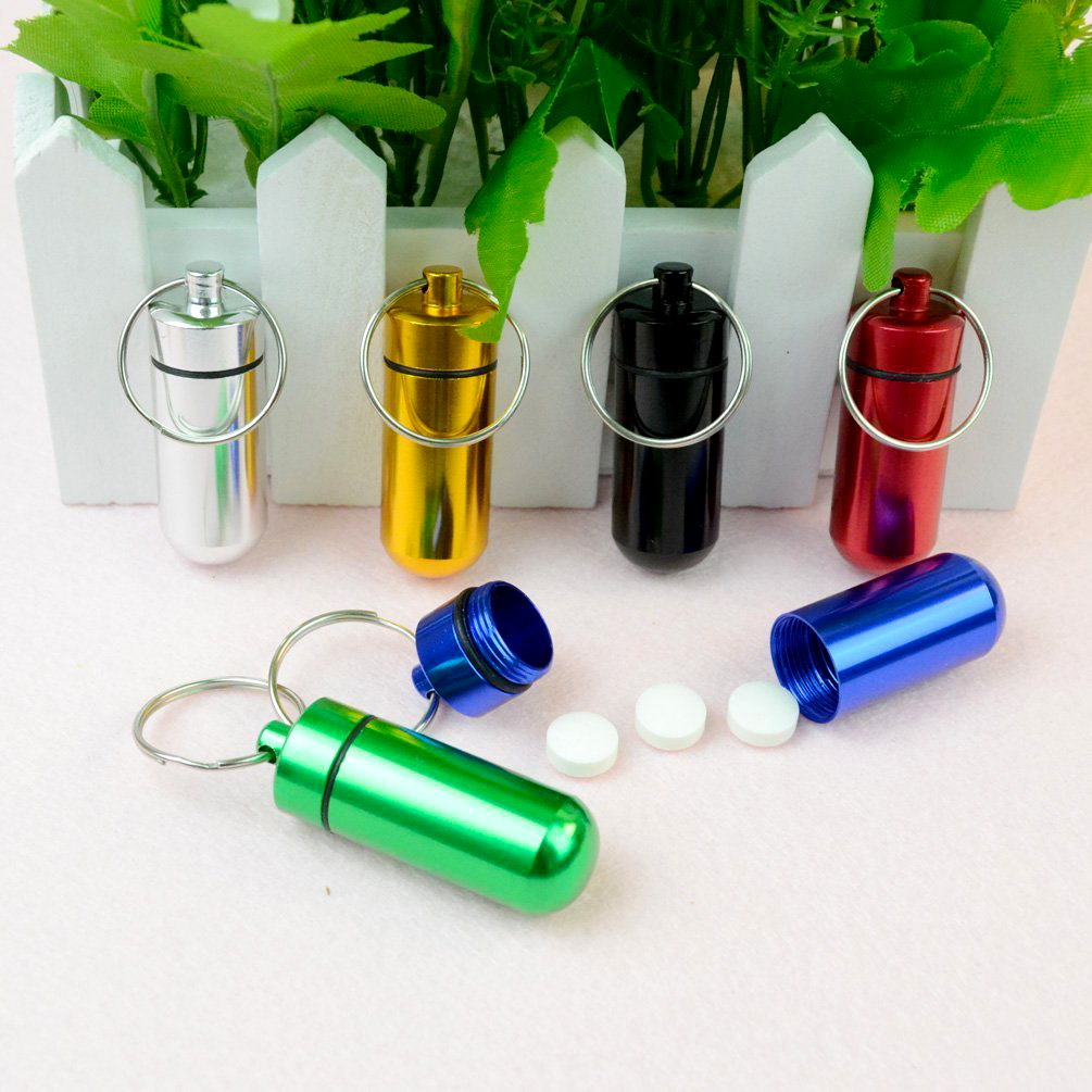 90Pcs Mini Pill Box Keychain W - đánh giá và giá Travel Outdoor Camping Youtube