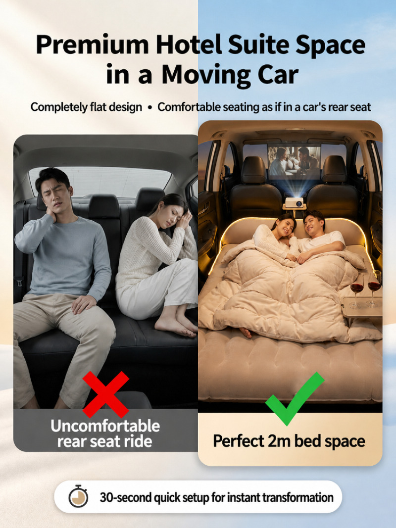 Universal Car Air Mattress Ele - đánh giá và giá Outdoor Camping Quilt