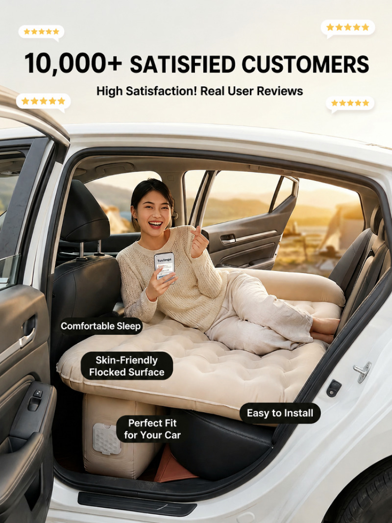Universal Car Air Mattress Ele - đánh giá và giá Outdoor Camping Quilt
