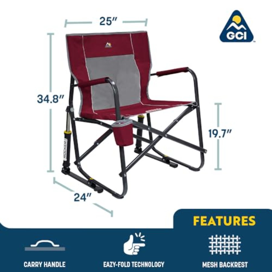 Freestyle Rocker Camping Chair - đánh giá và giá Outdoor Camping Rocker