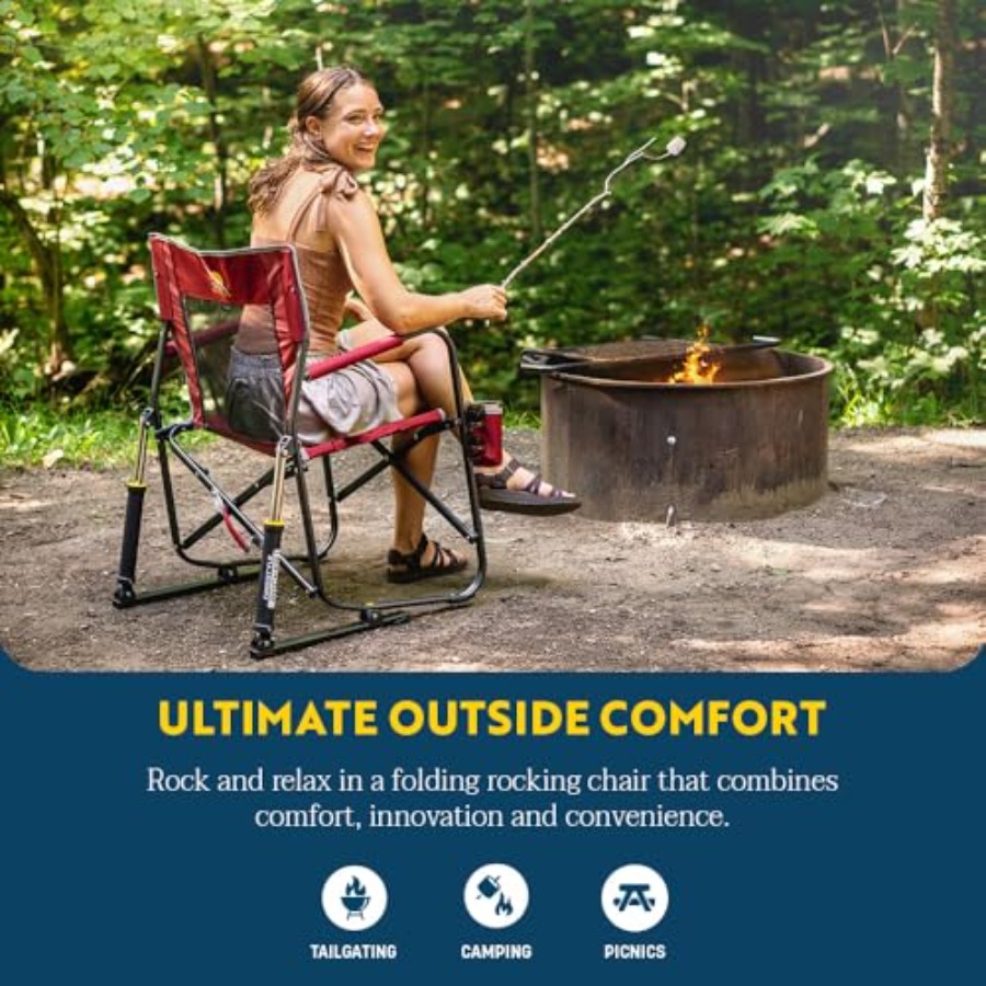 Freestyle Rocker Camping Chair - đánh giá và giá Outdoor Camping Rocker