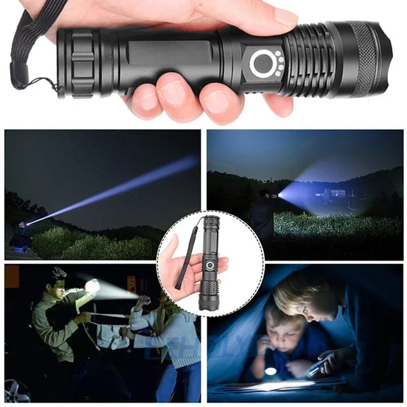 High Power XHP70 Led Flashligh - đánh giá và giá Outdoor Camping Accessories